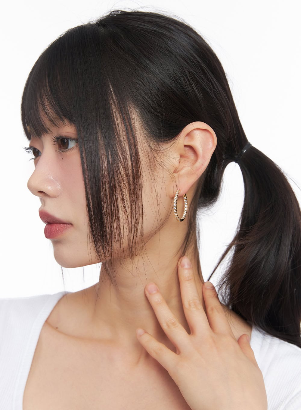 Celeste Cubic Ring Earrings IM531