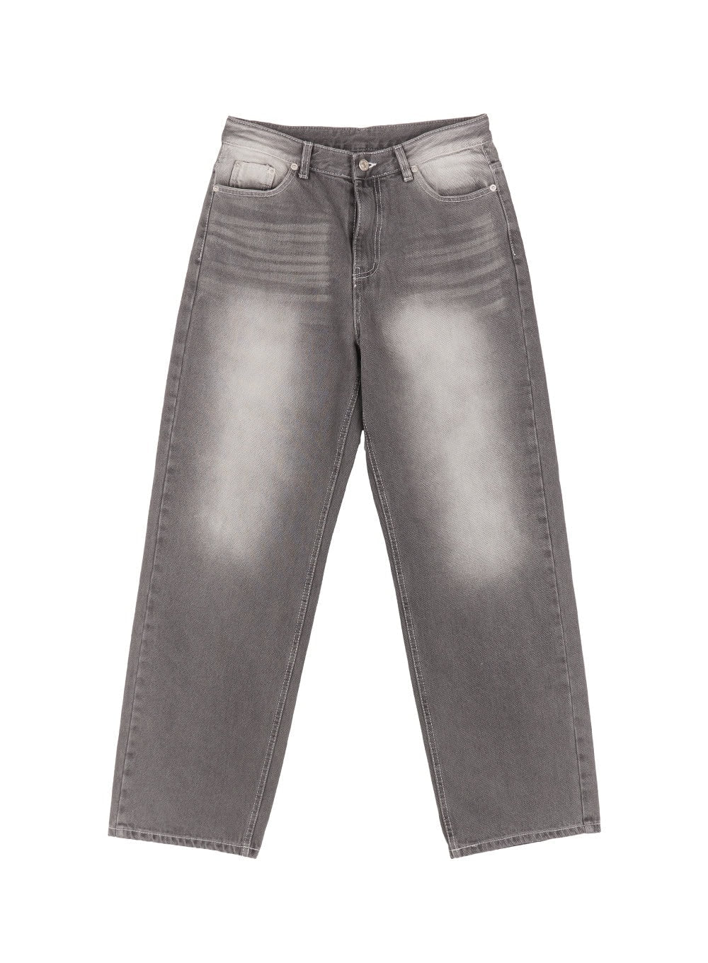 Becca Washed Straight-Leg Jeans IM524
