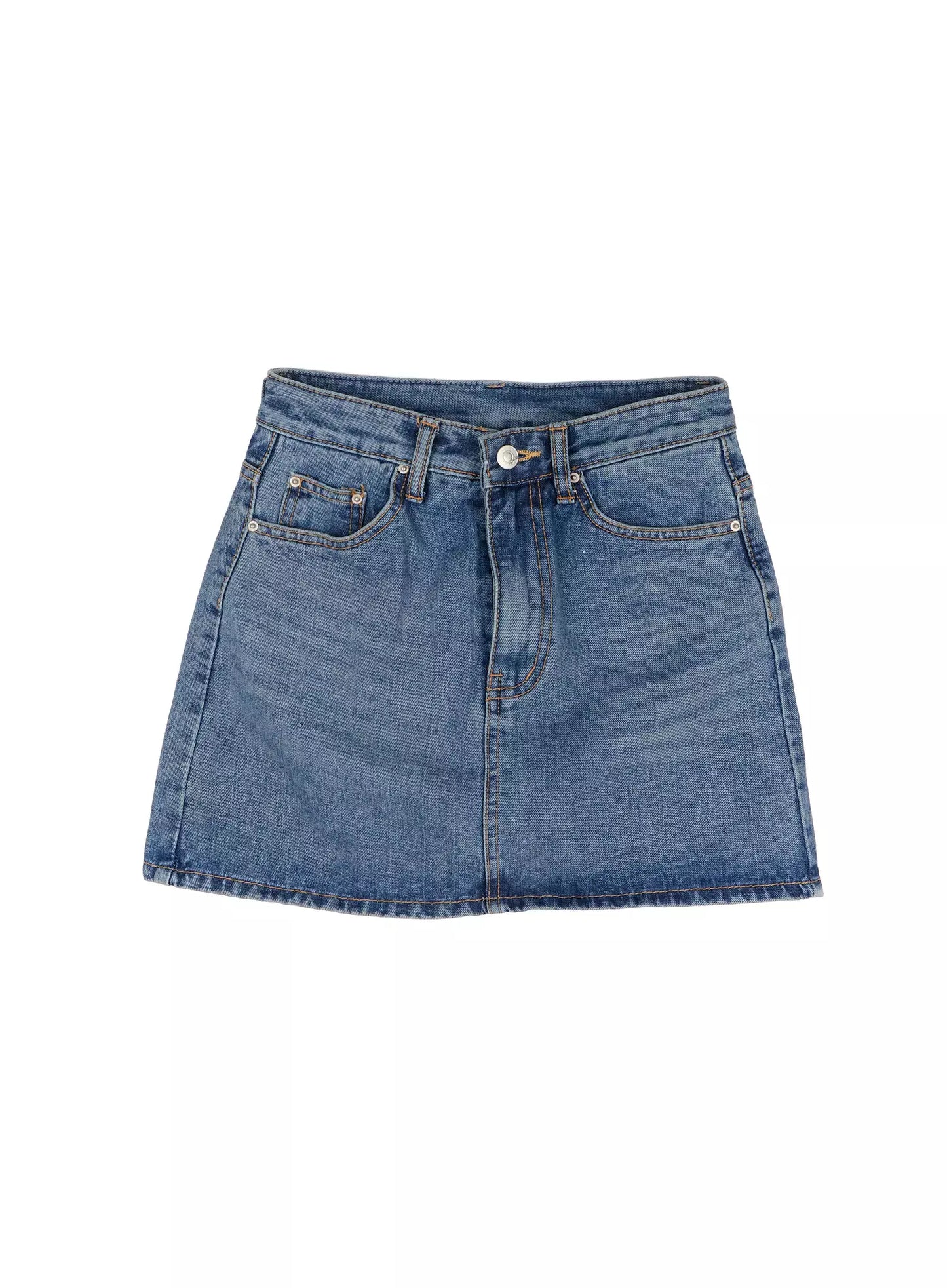 Casual Denim Mini Skirt IJ528