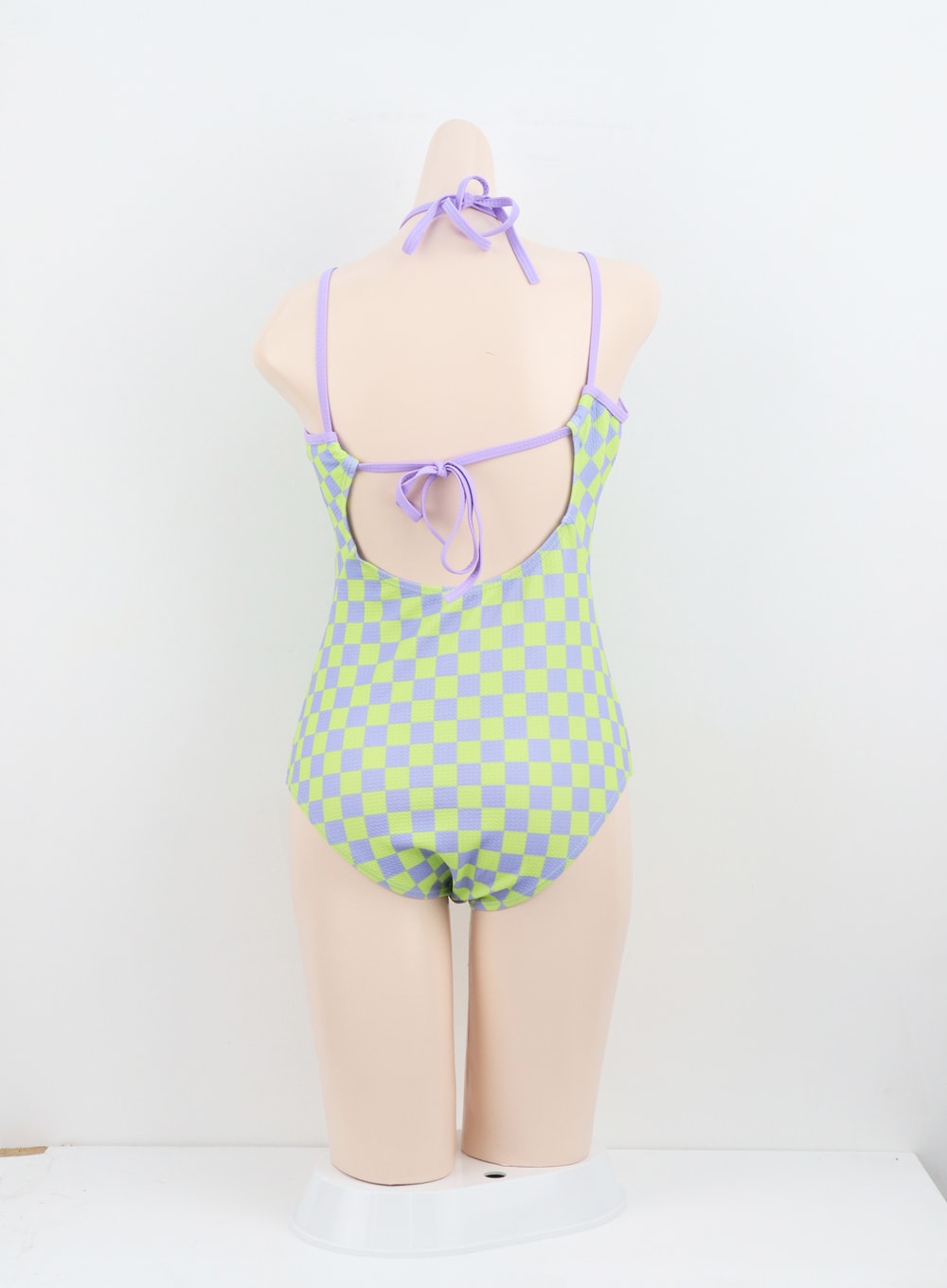 Check Pattern Bikini Set IU302