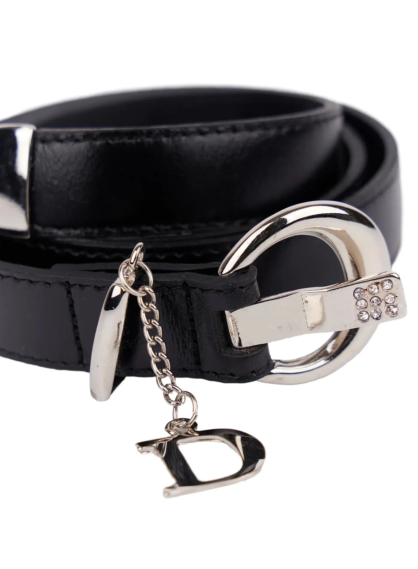 Classic D-Buckle Leather Belt CA513