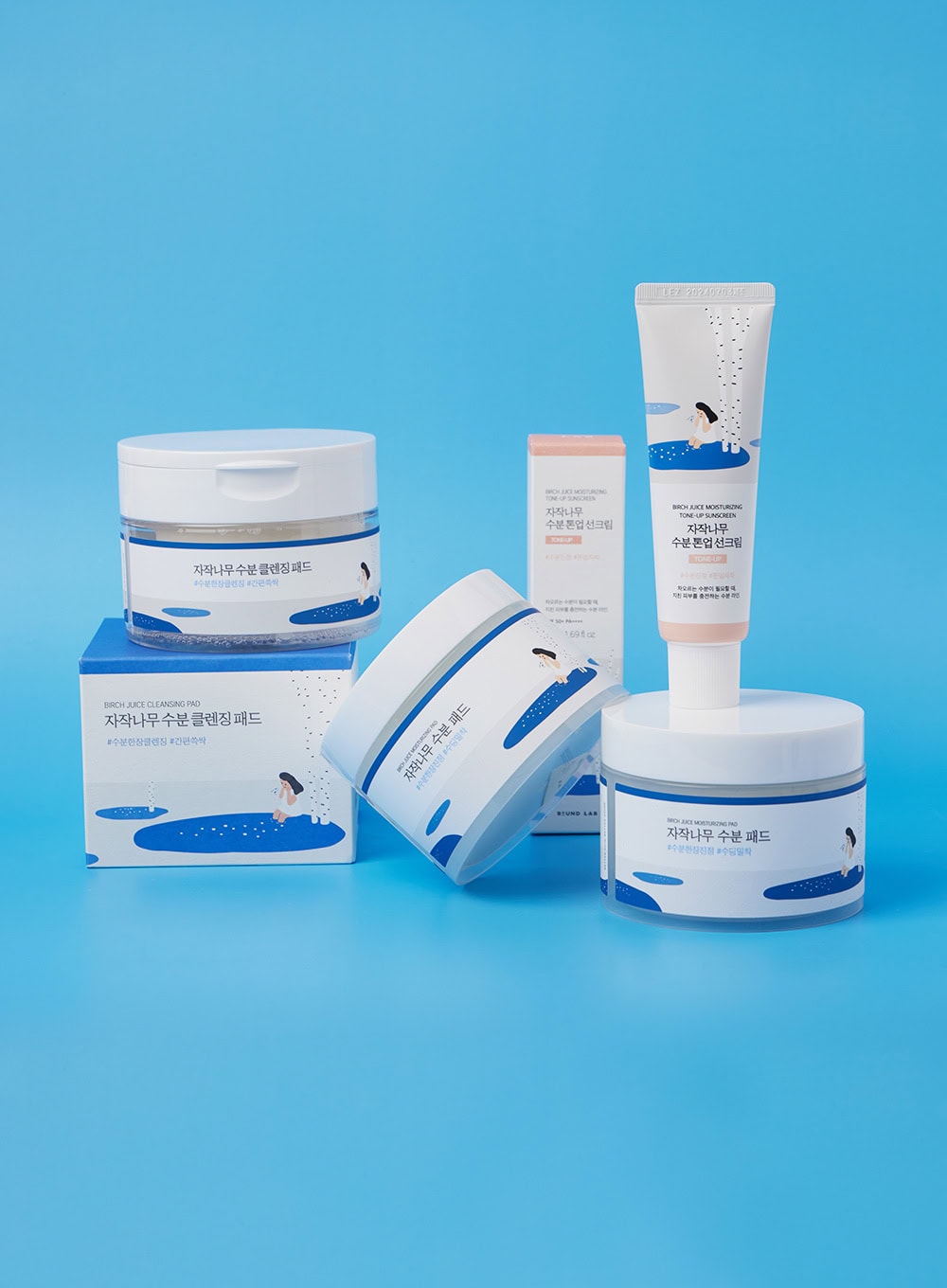 Birch Moisturizing Pad Duo Set (80ea*2ea)