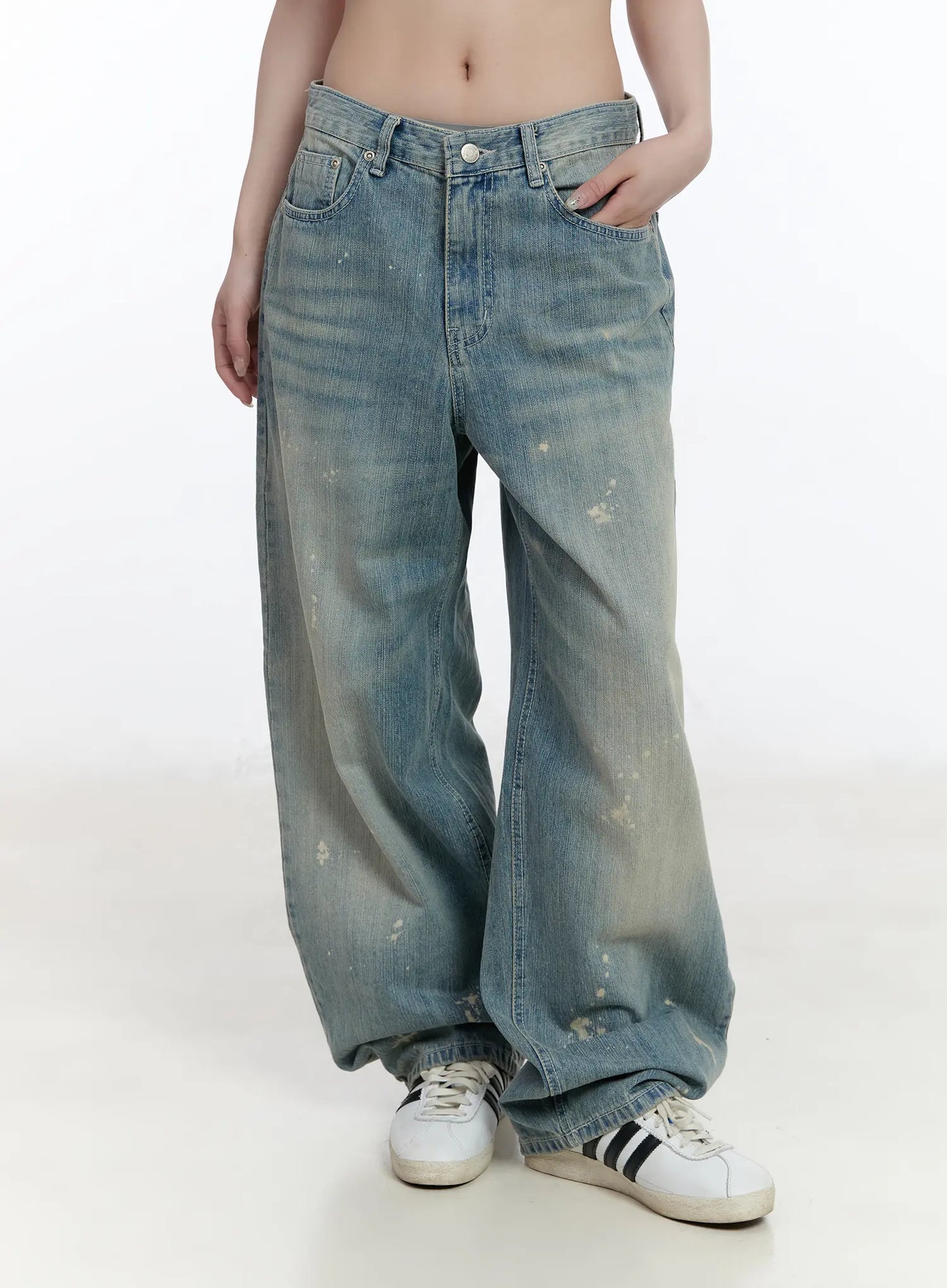 Adhara Vintage Baggy Jeans CA502