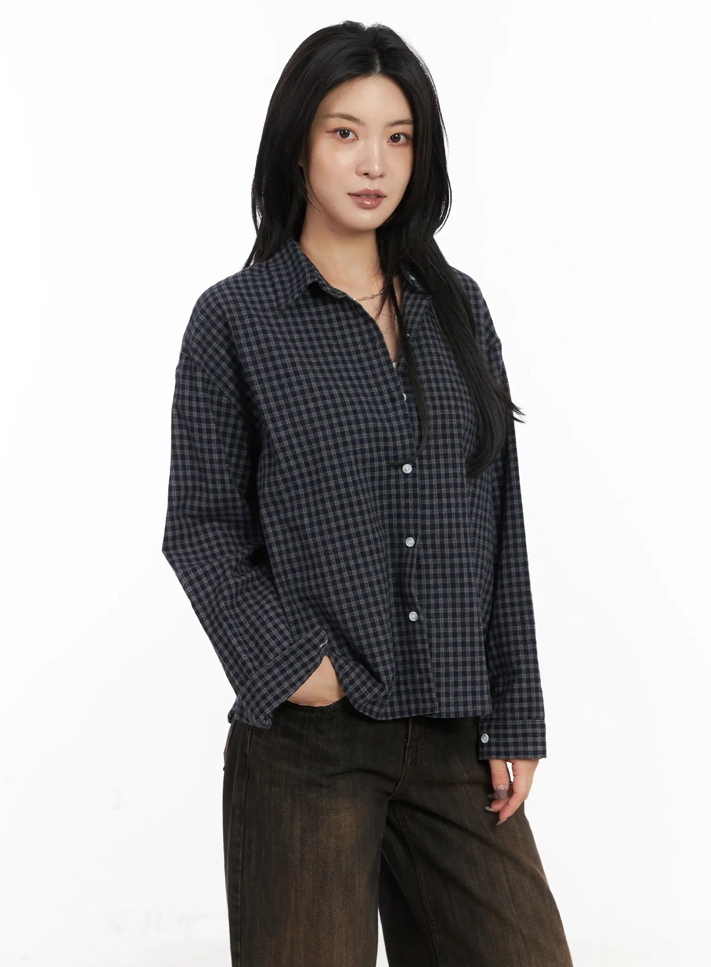 Classic Plaid Flannel Shirt CD502