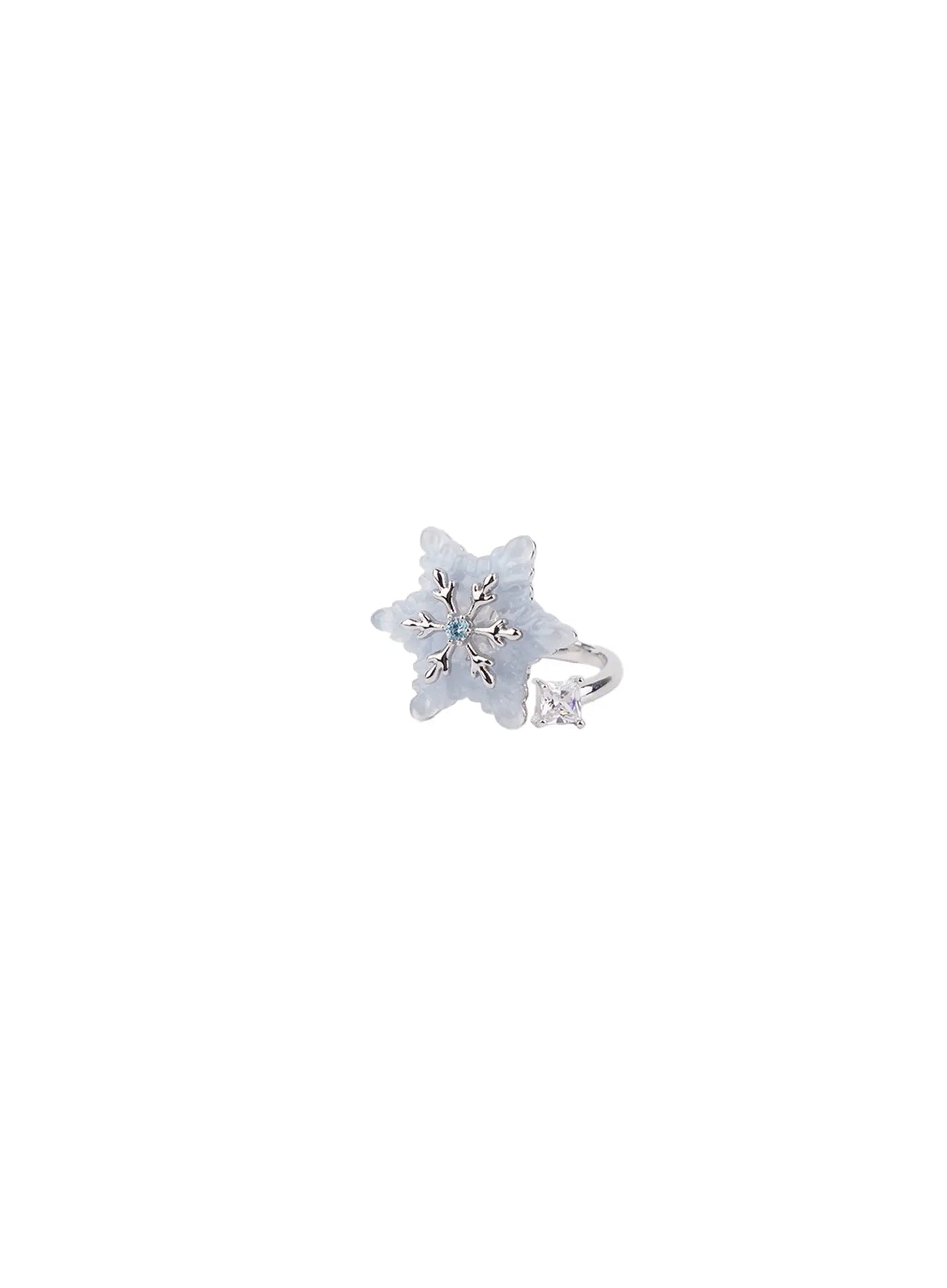Bold Snowflake Cubic Ring CF525