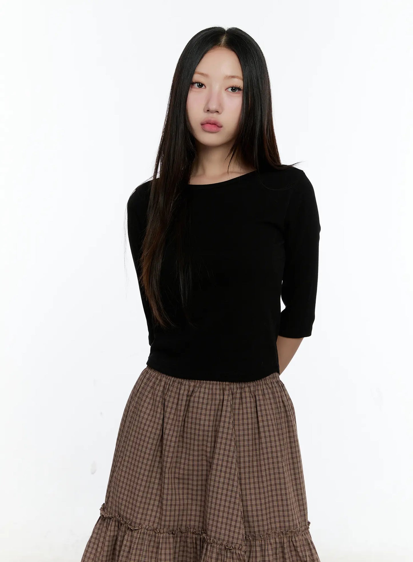 Basic 3/4 Sleeve Top CS517