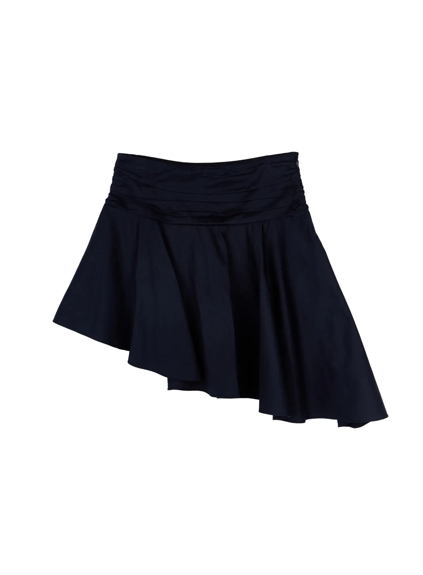 Asymmetrical Flare Midi Skirt CA524