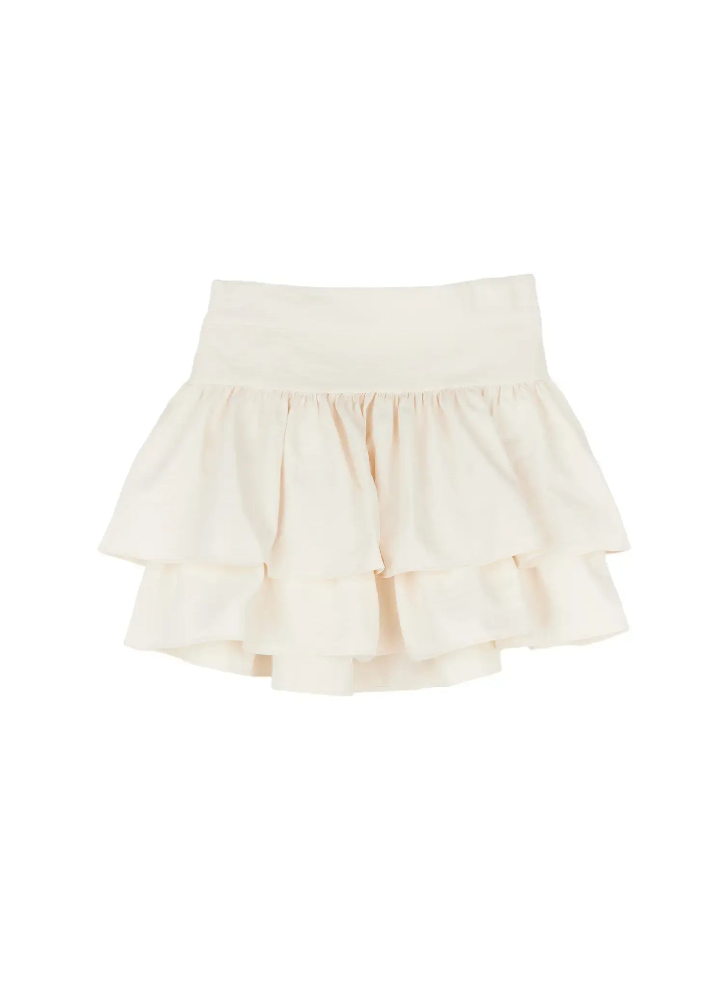 Chic Ruffled Layered Mini Skirt CJ526