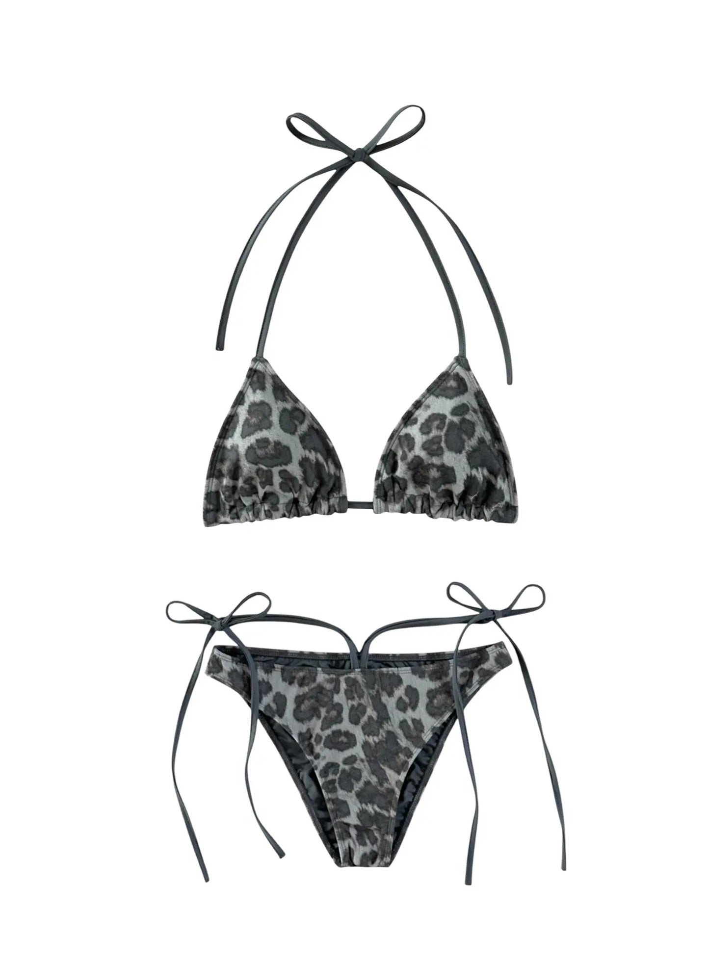 Chic Leopard Print Bikini Set IY514