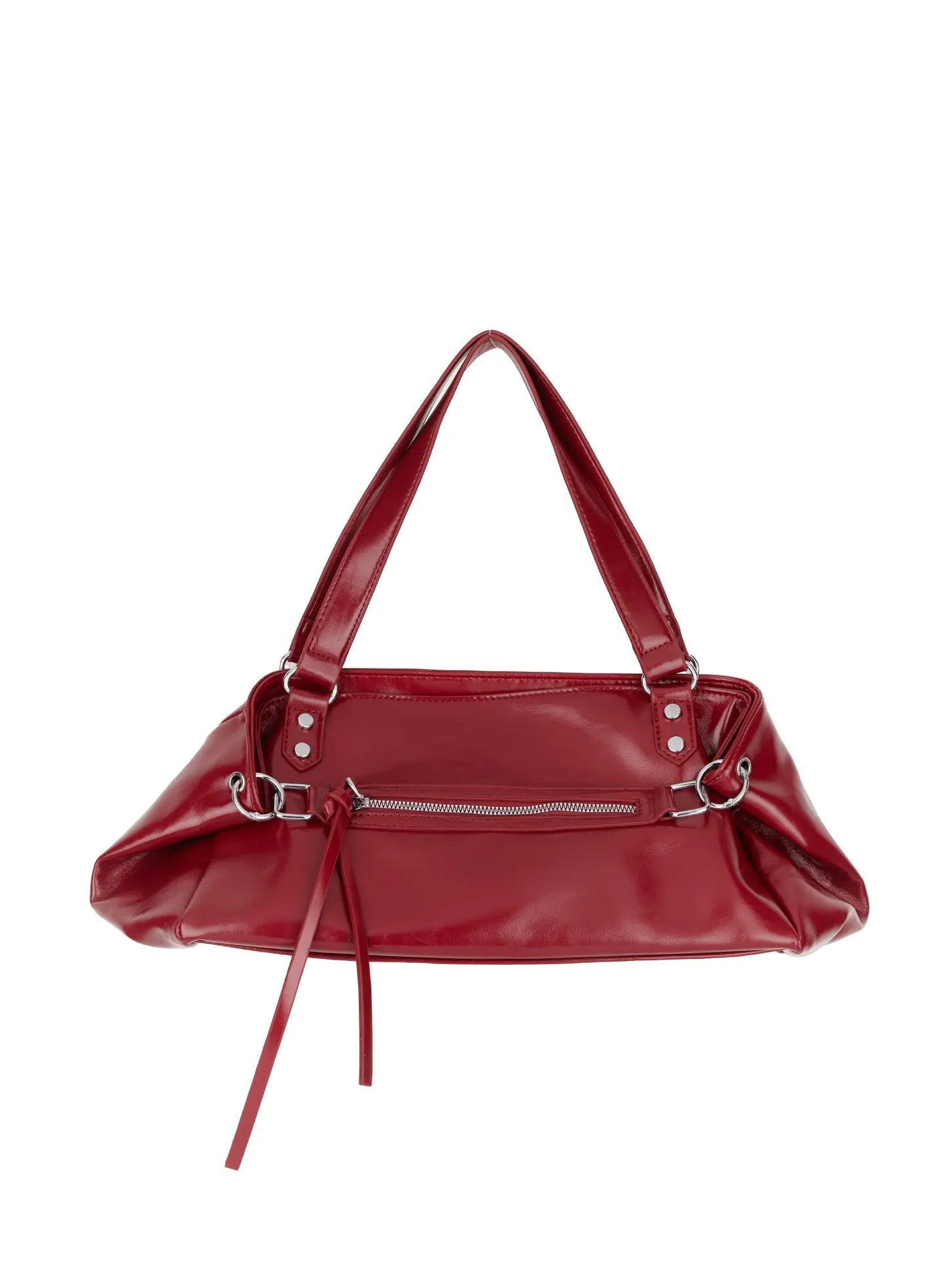Chic Vegan Leather Shoulder Bag CM526
