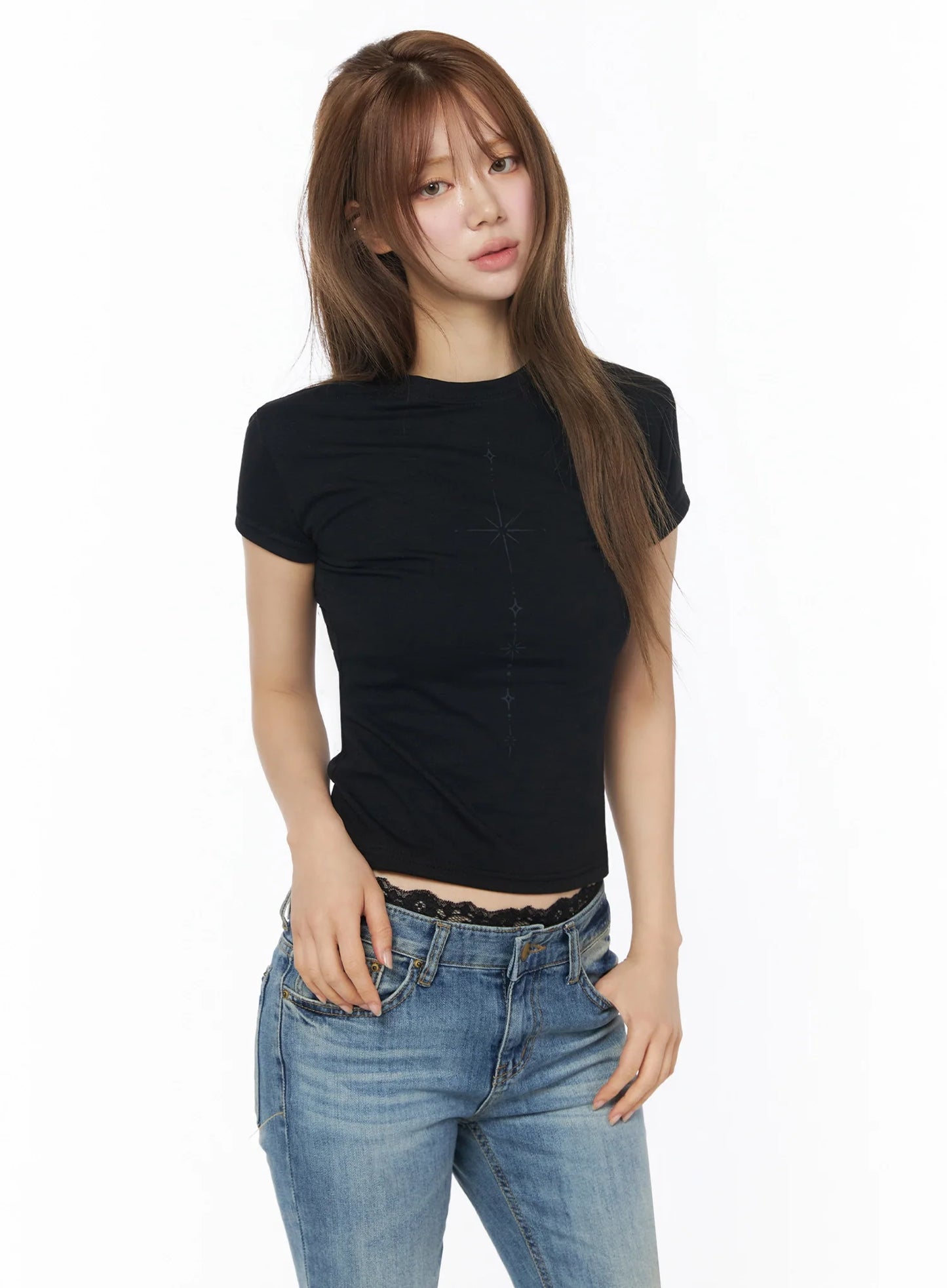 Chakra Graphic Slim Tee IL502