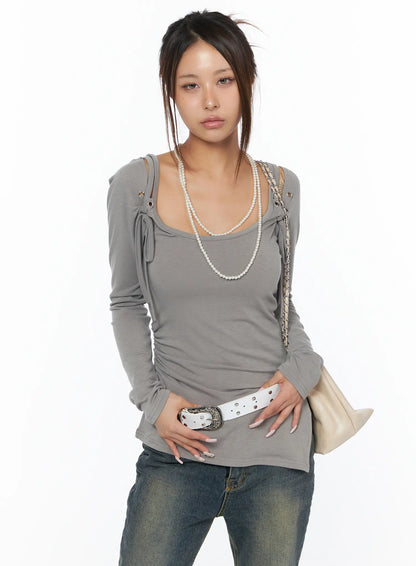Chic Layered Bolero Top Set CA517