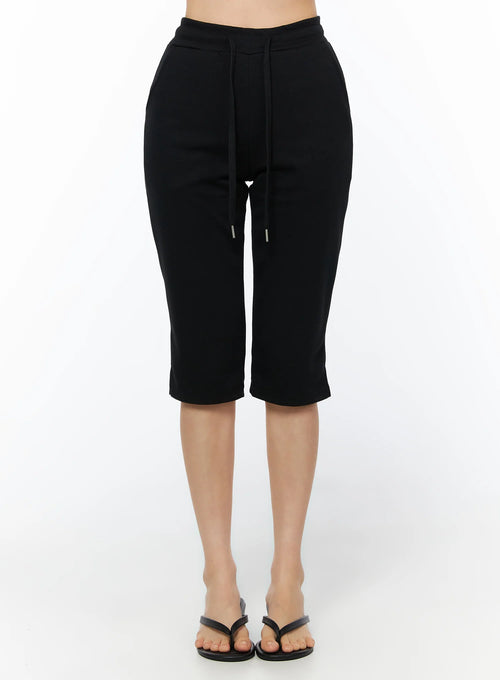 Capri Slit Pocket Pants IU516