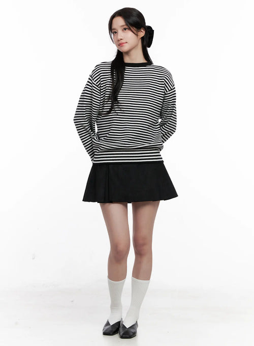 Chic Pleated Mini Skirt CO524