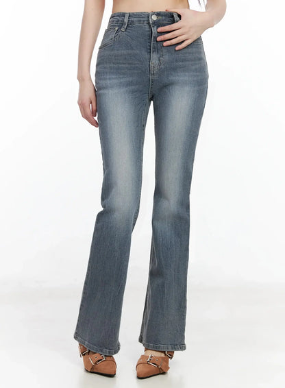 Chlo High-Rise Bootcut Jeans IM523