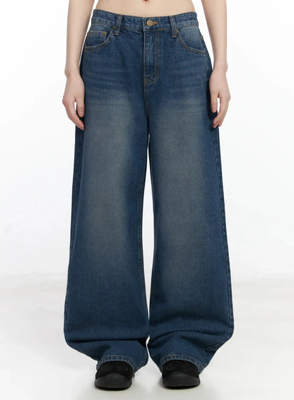 Annika Low-Rise Baggy Jeans F517