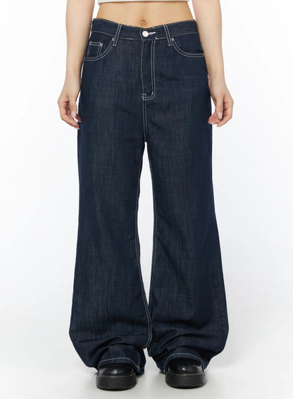Aeri Non-Fade Relaxed Jeans CD805