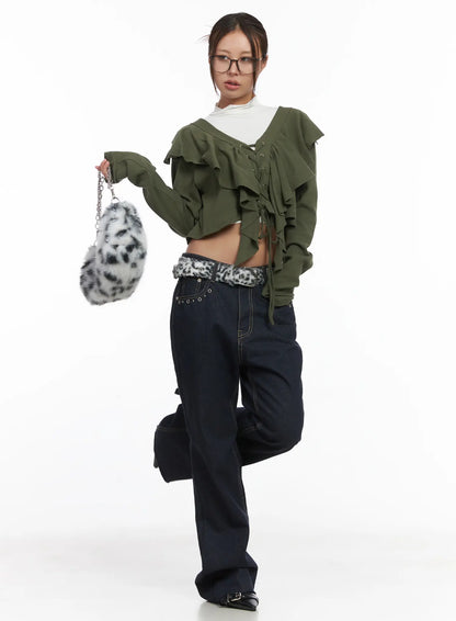 Bunn Non-Fade Eyelet Bootcut Jeans CJ512