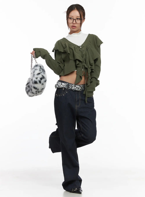 Bunn Non-Fade Eyelet Bootcut Jeans CJ512