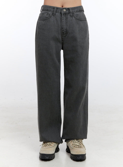 Chloe Wide-Leg Comfy Jeans ON418