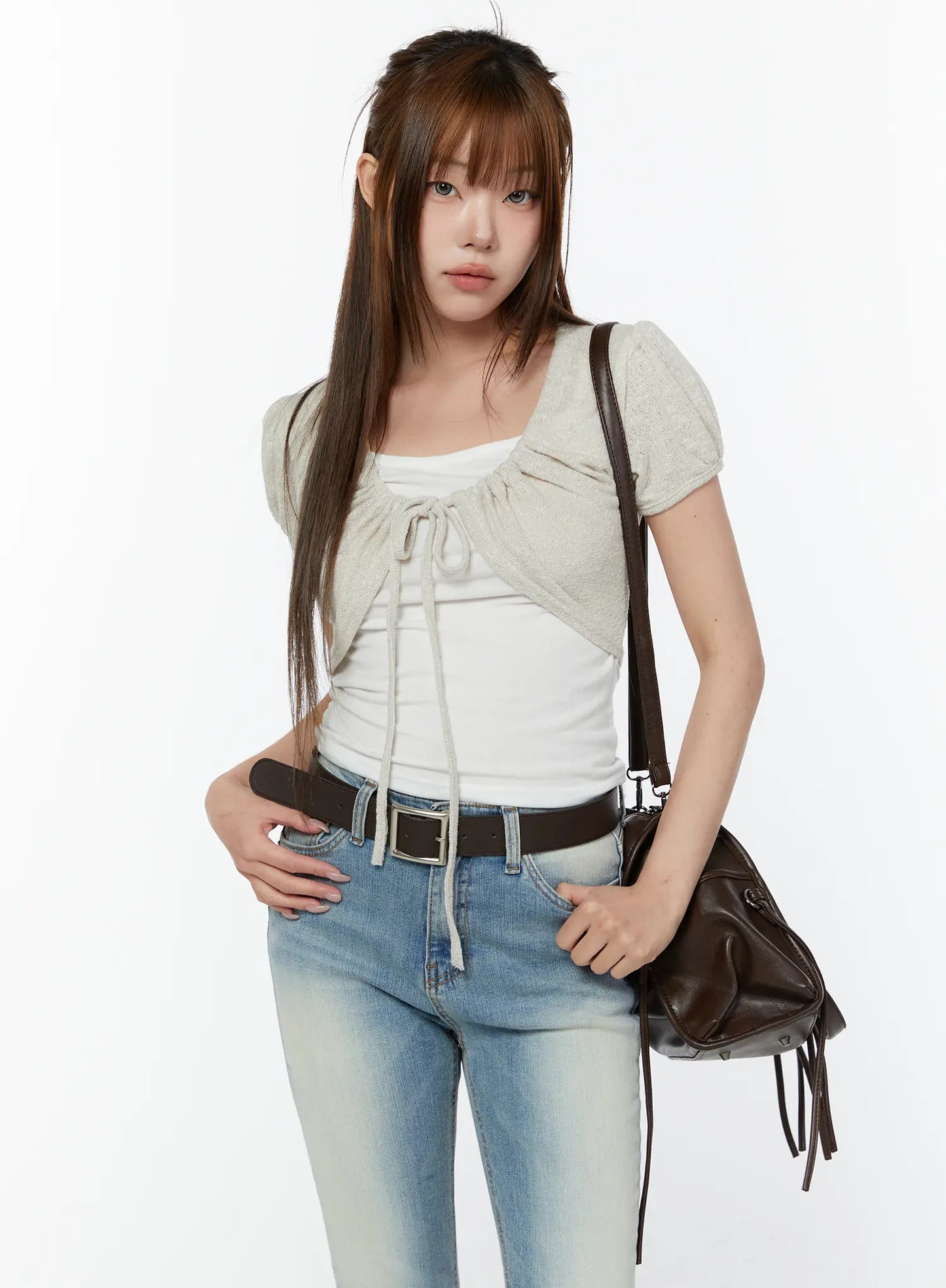 Chic Bolero Short Sleeve Set CY518