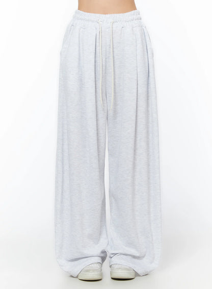 Basic Wide Leg Sweatpants IU519