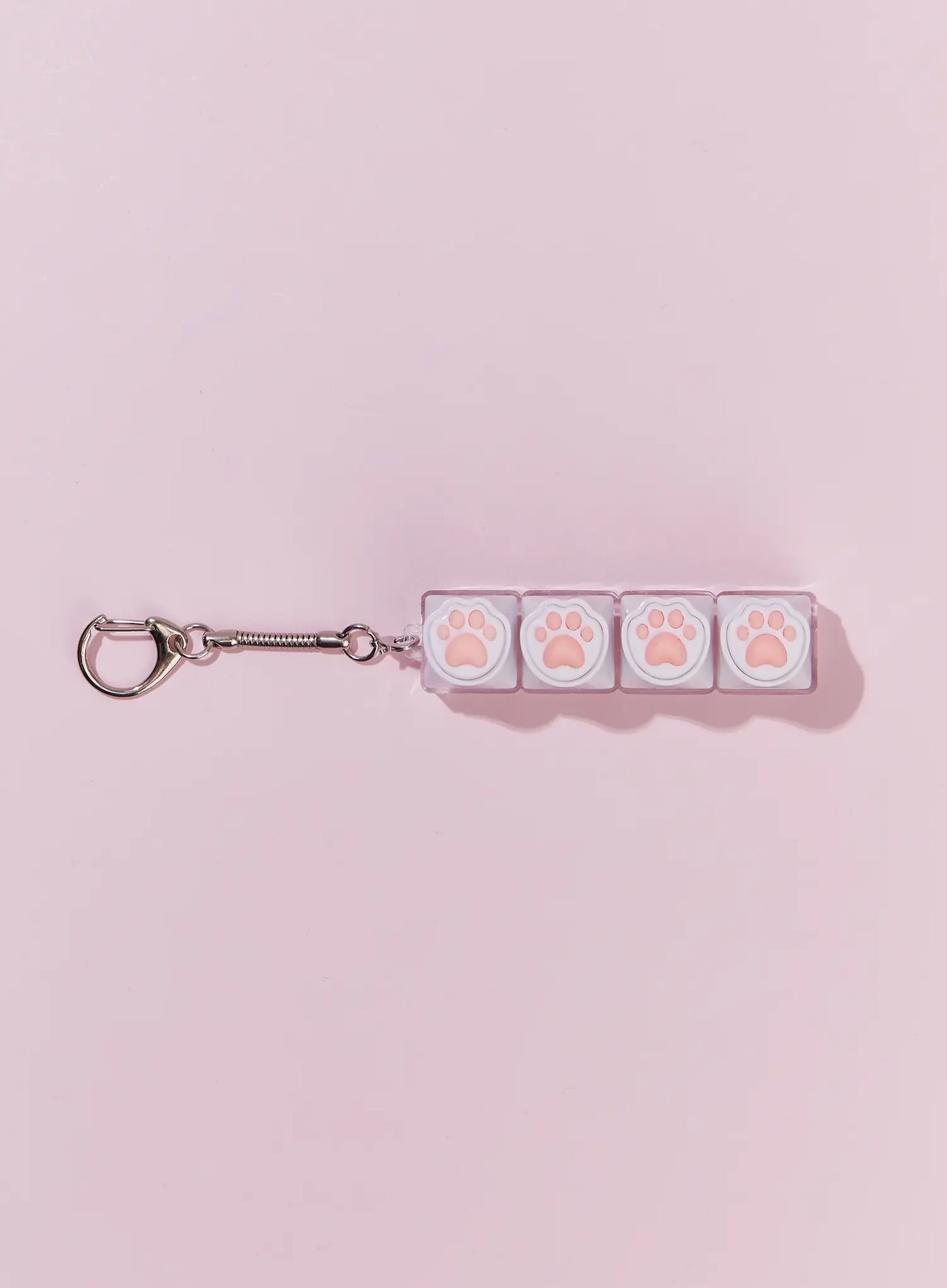 Cat Paw Print Keycap Keyring IM527