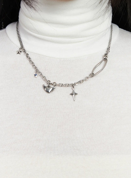 Celestial Star Pendant Necklace CD530