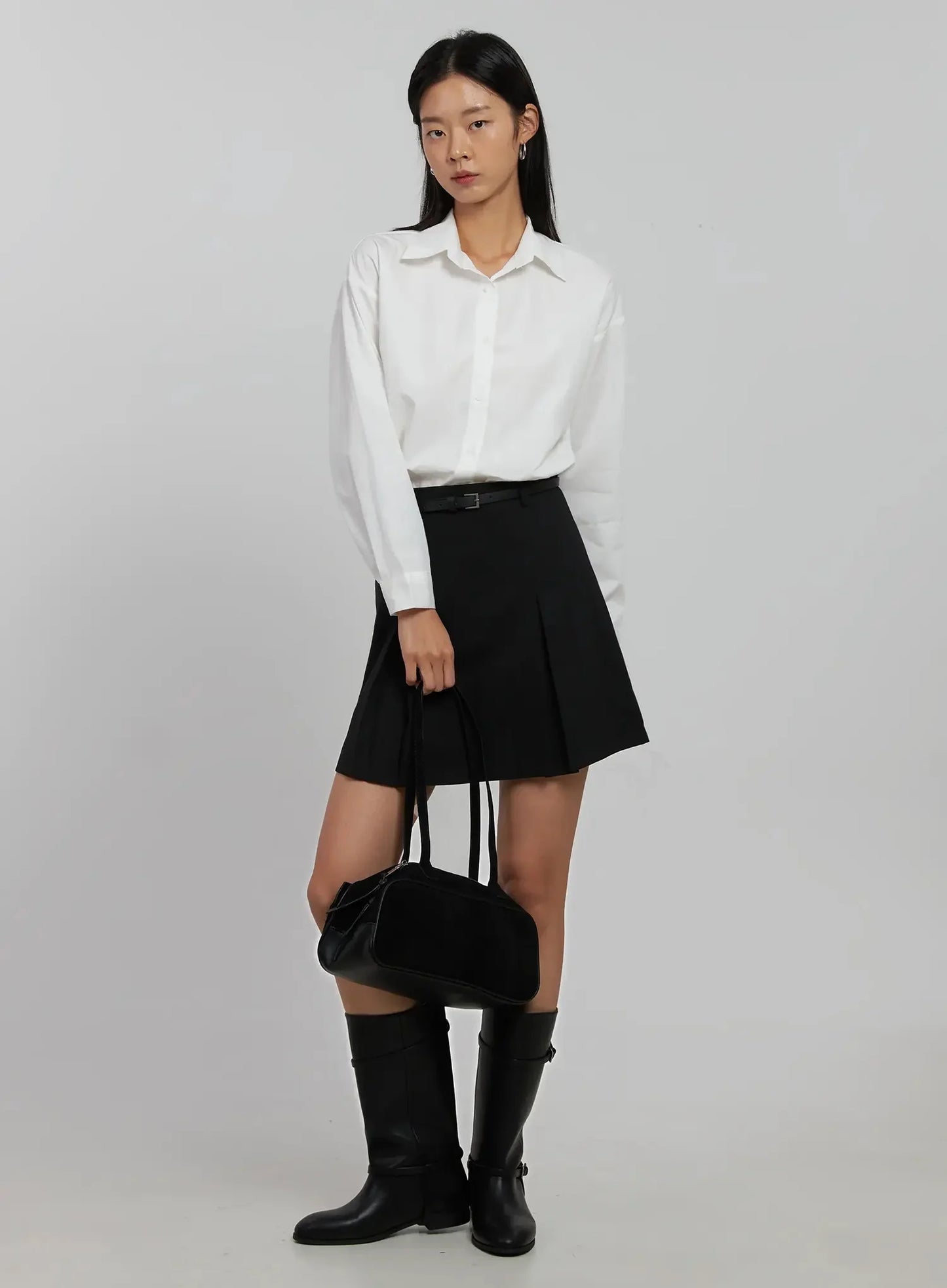 Classic Button-Up Shirt IJ508