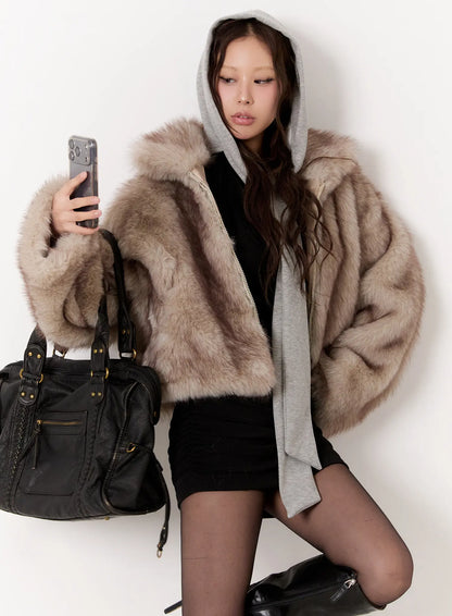 Classic Faux Fur Jacket CN527