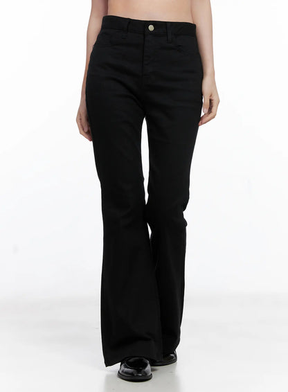 Casual Flare Cotton Pants CG521