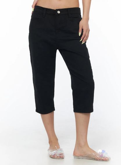 Casual Capri Cotton Pants CU501