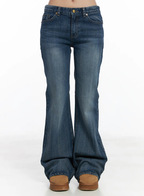 Astrid Low Rise Flared Bootcut Jeans CJ514