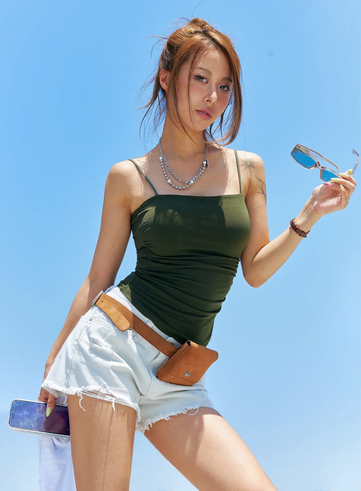 Chic Built-In Bra Tank CU501