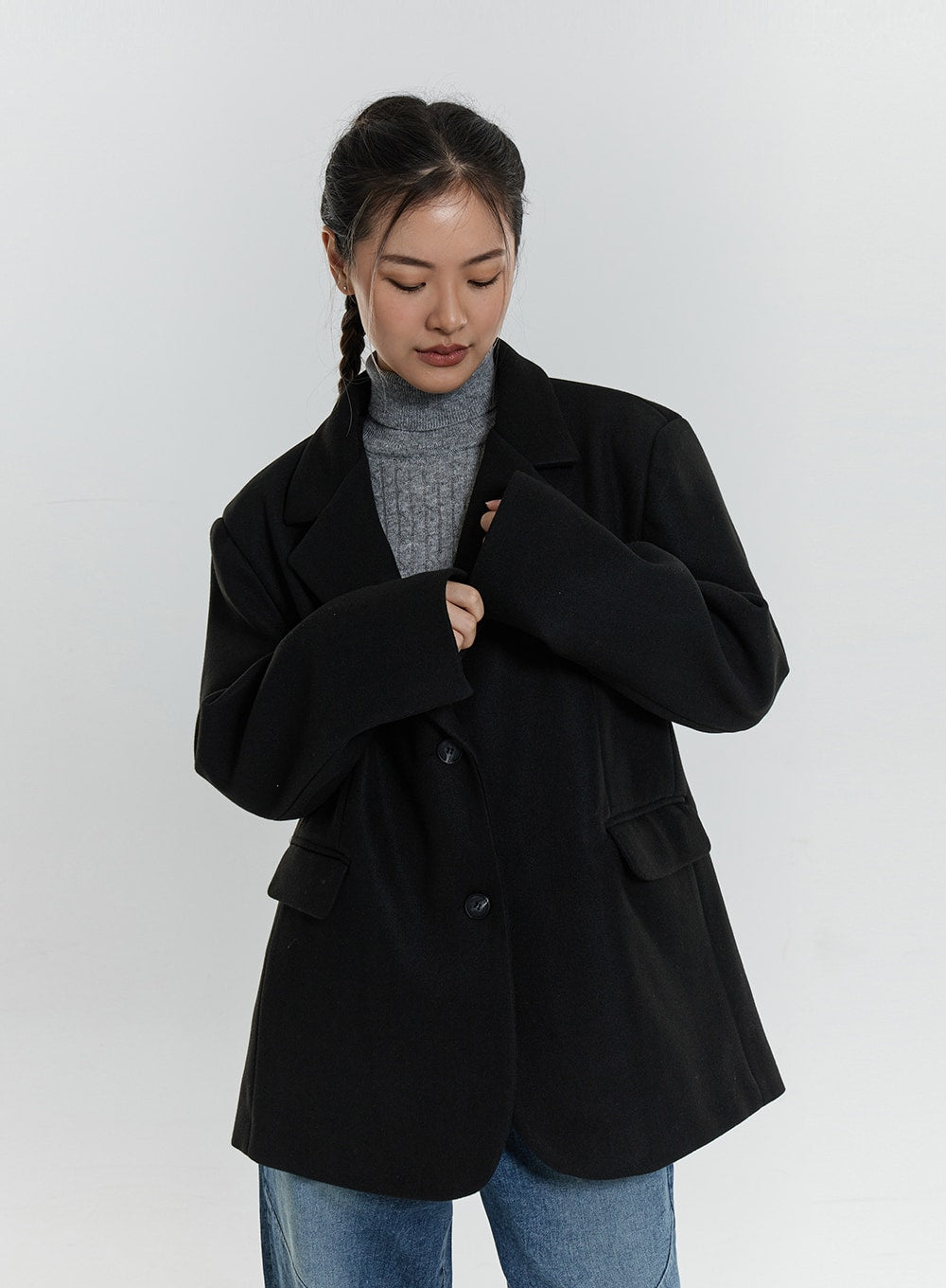 Button Coat Jacket CN24