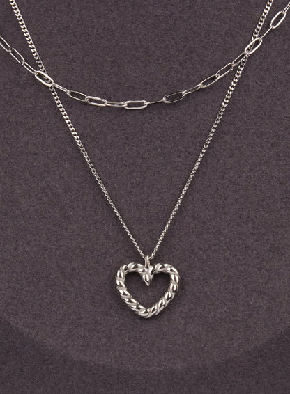 Amour Lovely Double Layer Necklace IM531