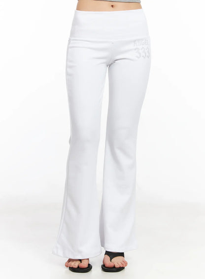 Angelic Studded Bootcut Leggings CM517