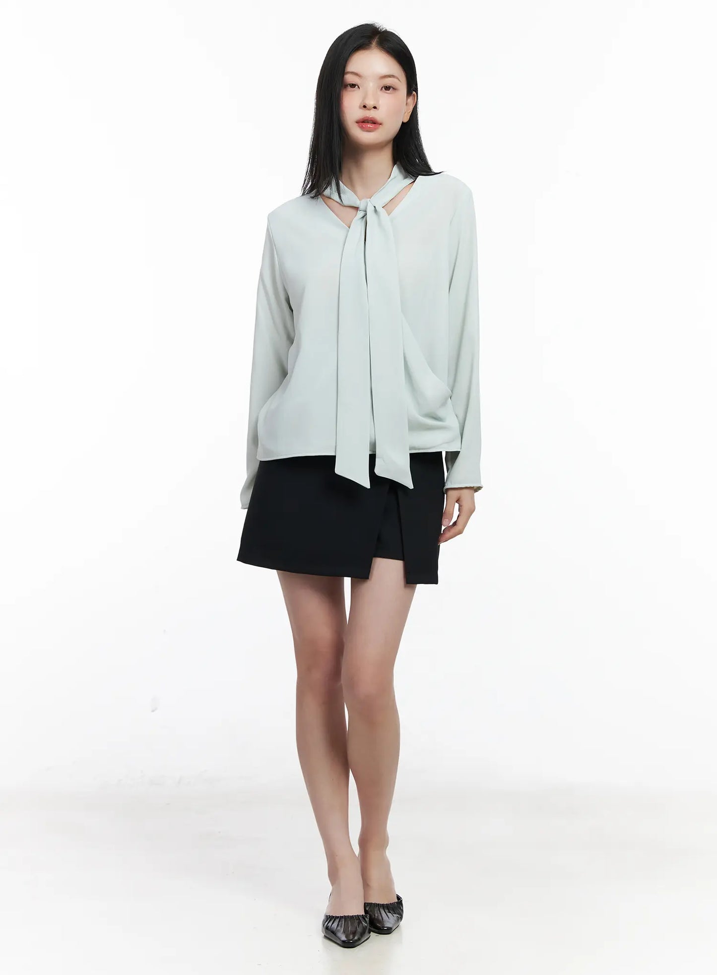 Chic A-Line Mini Skirt CJ519