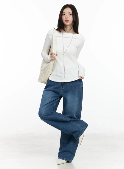 Anycia Wide-Fit Jeans IF524