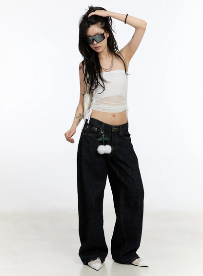 Aleia Dark Washed Jeans CA506