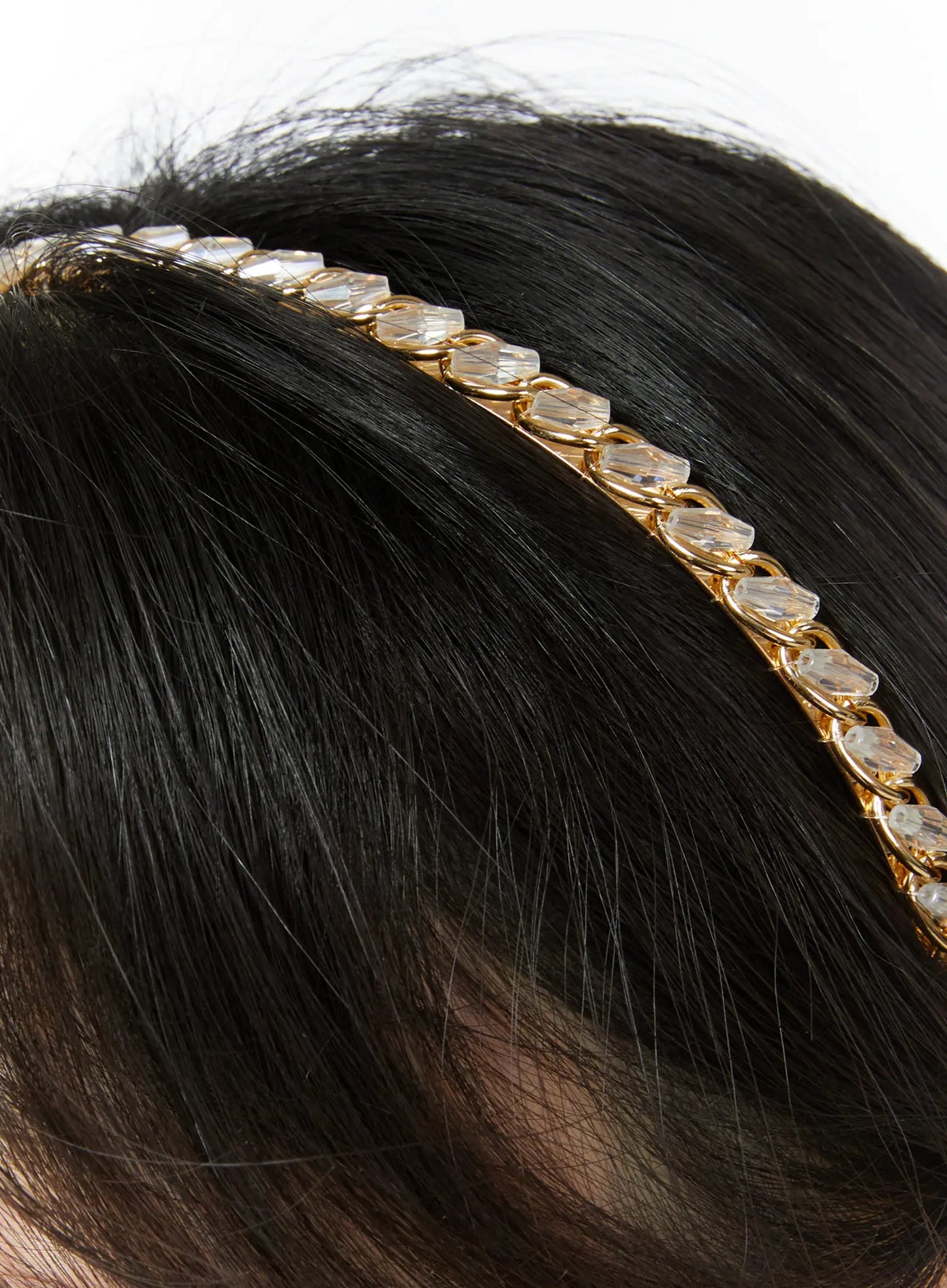 Beaded Chain Hairband IY511