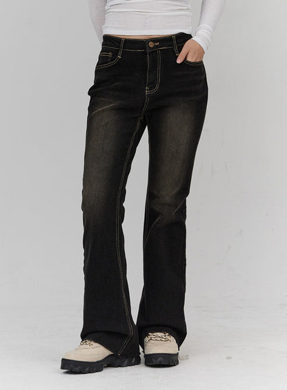 Bootcut Denim Pants CN18