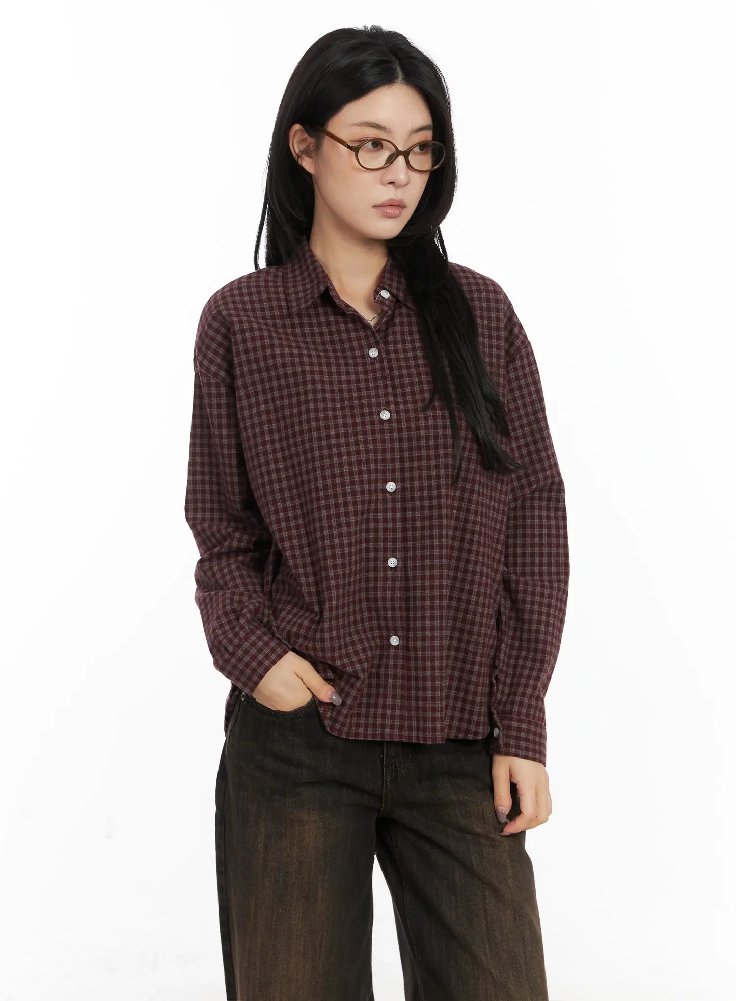 Classic Plaid Flannel Shirt CD502