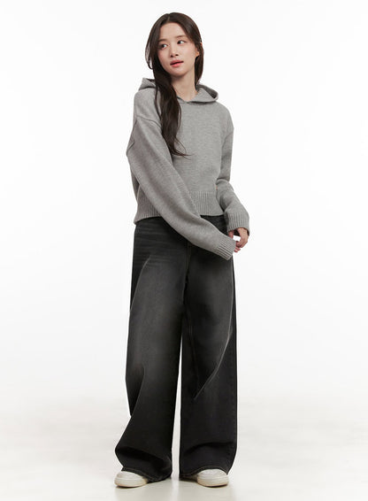 Christina Washed Baggy Jeans IJ510