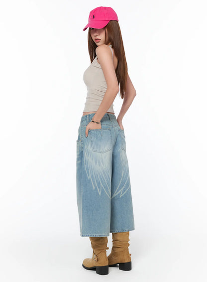 Aolani Angel Wing Bermuda Shorts CA514