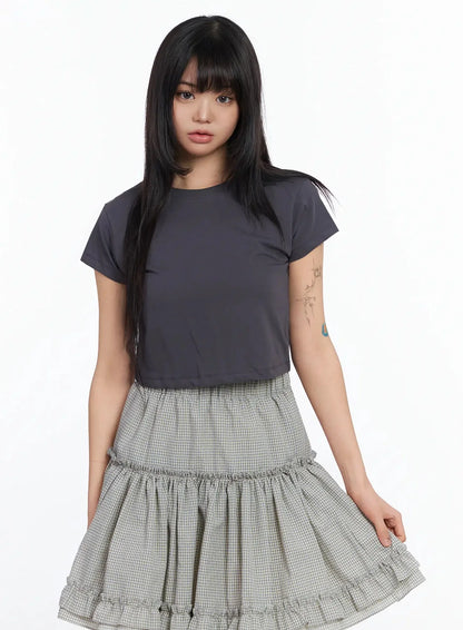Basic Crop Tee IA523
