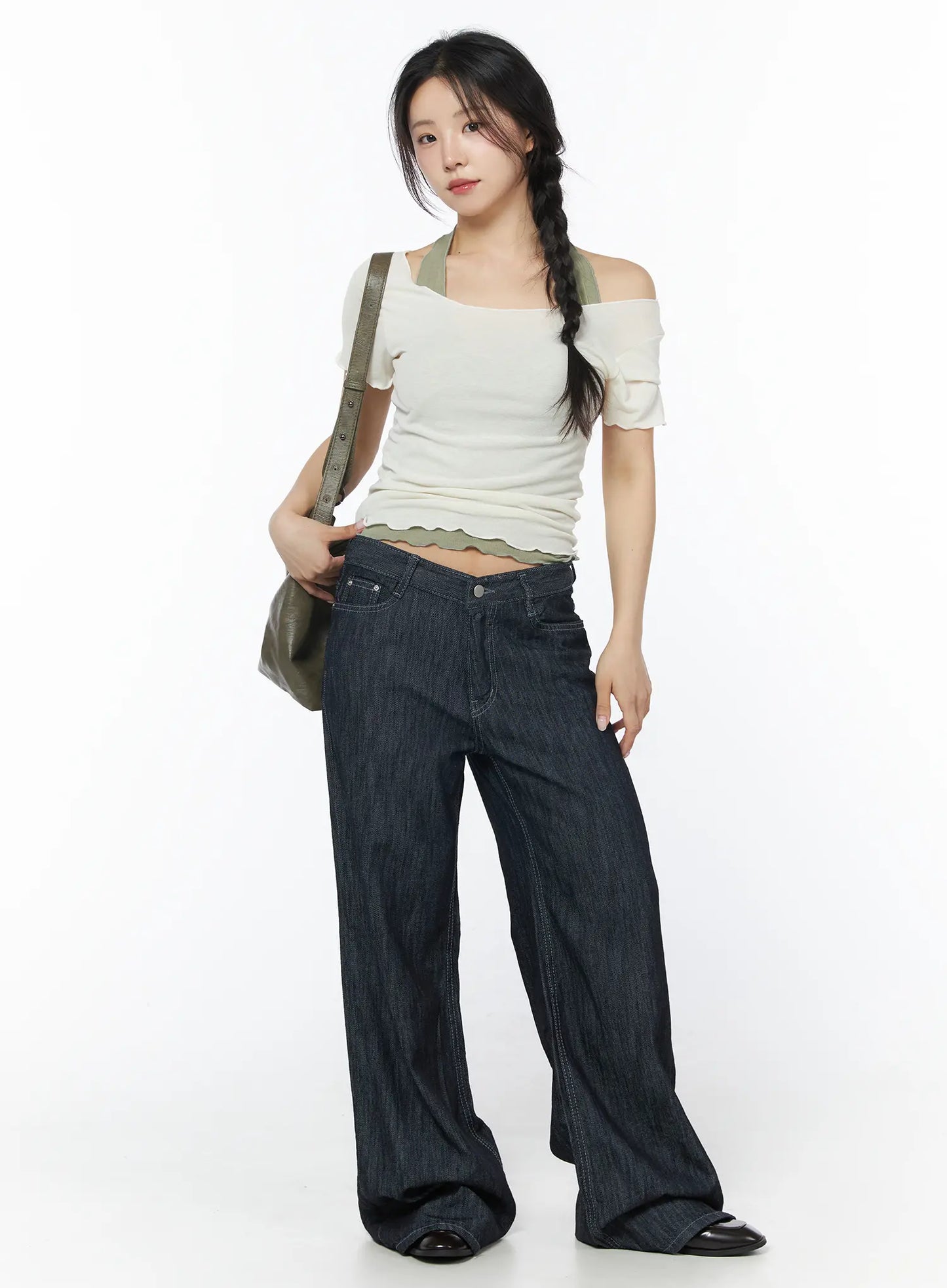 Aomi Wide Leg Jeans CY522