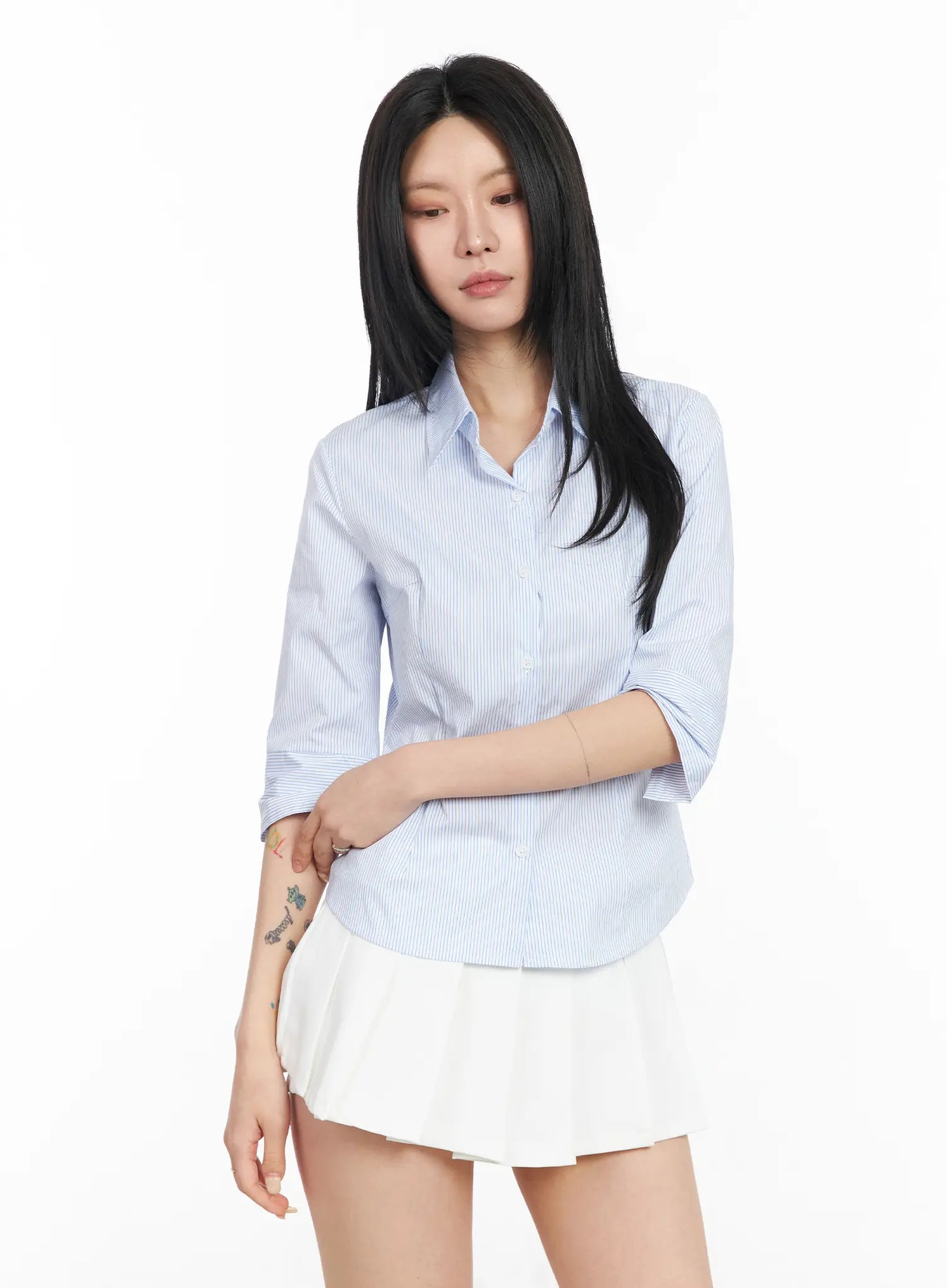Classic 3/4 Sleeve Shirt CM516