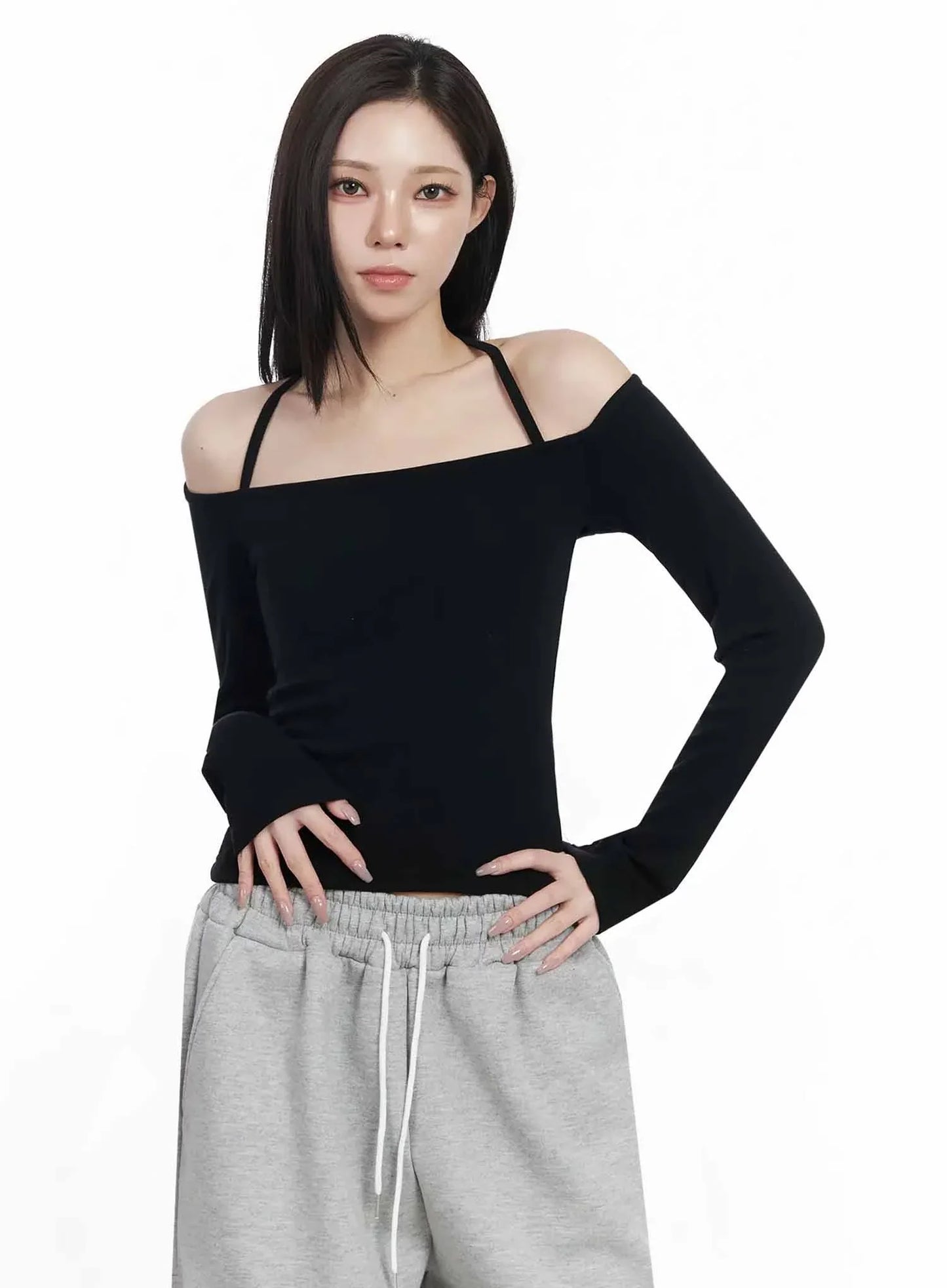 Chic Bolero Halter Top IJ528