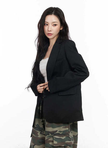 Casual Oversized Blazer CM518